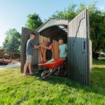 Lifetime 7ft x 12ft (2.1 x 3.6m) Storage Shed - Model 60282 - Image 3