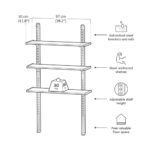 Keter 97cm / 38.1" Shelving Kit in Black - Image 2