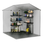 Keter 97cm / 38.1" Shelving Kit in Black - Image 3