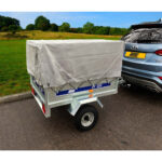 Maypole SY120 Medium Trailer with High Side Mesh Extension Kit & PVC Cover - Image 3