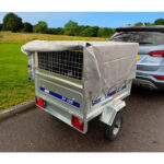 Maypole SY120 Medium Trailer with High Side Mesh Extension Kit & PVC Cover - Image 4
