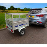 Maypole SY120 Medium Trailer with High Side Mesh Extension Kit & PVC Cover - Image 5