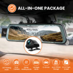 Road Angel Halo View 3 4K Mirror & Rear Dash Cam - Image 2