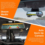 Rexing M4 4-Channel 12” Touch Screen Mirror Dash Cam - Image 4
