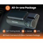 Road Angel Halo Ultima 4k Dual 64 GB Dash Cam - Image 7