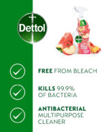 Dettol Antibacterial Cleaning Spray Summer Fruits 1L - Image 4