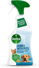 Dettol Homes With Pets Anibacterial Spray, Fresh Breeze, Multipack Of 6 X 750ml, Total 4.5L, Cat Urine Odour Remover, Dog Spray, Pet Odour Eliminator, Pet Stain And Odour Remover, Antibacterial - Image 2
