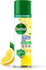 Dettol All-In-One Lemon Disinfectant Spray Multipack 6x300 ml - Fresh Pet, Shoe, Sofa Antibacterial Cleaner - Household Sanitizer Sprays & Liquids - Image 6