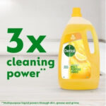 Dettol Citrus Surface Cleaner 2x4L - Multi-Purpose Antibacterial Disinfectant for Floors, Kitchen, Grease, Sinks - Powerful Household Cleaning Liquid - Image 4