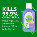 Dettol Disinfectant Liquid, Lavender and Orange Oil, Multipack of 6 X 500ml, Total 3L, Floor Cleaner Liquid, Wood Floor Cleaner Liquid, Alcohol Disinfectant, Antibacterial, Disinfectants - Image 11