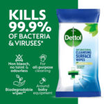 Dettol Antibacterial Surface Cleaning Wipes (Pack of 126) - FT011 - Image 9