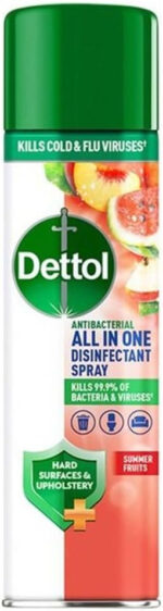 Dettol All in One Disinfectant Spray Summer Fruits 300ml - Image 3