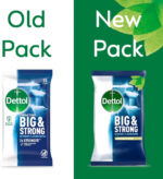Dettol Big & Strong Limescale Bathroom Cleaning Wipes 25s - Image 2