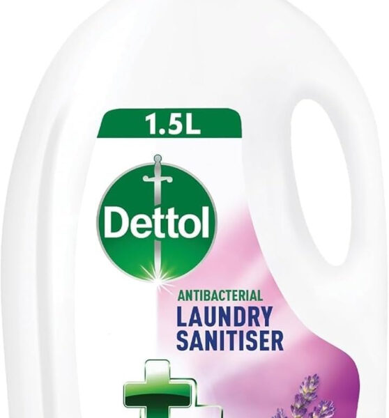 Dettol Anti-Bacterial Laundry Liquid Cleanser Detergent, 3 Litre