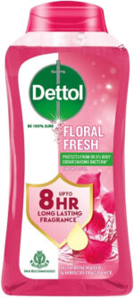 Dettol Body Wash and Shower Gel, Floral Fresh Fragrance, 250ml