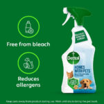 Dettol Homes With Pets Anibacterial Spray, Fresh Breeze, Multipack Of 6 X 750ml, Total 4.5L, Cat Urine Odour Remover, Dog Spray, Pet Odour Eliminator, Pet Stain And Odour Remover, Antibacterial - Image 12