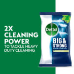 Dettol Antibacterial Biodegradable Kitchen & Bathroom Cleaning Wipes, 150 Count, Pack Of 6, Power Pure, Eco-Friendly, Multi-Surface, Effective Germ Protection, 3 X 25 - Image 9