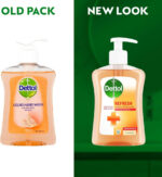 Dettol Moisture Anti Hand Wash Soap Dispensing Pump, 250 ml, Grapefruit, 1 Count - Image 3