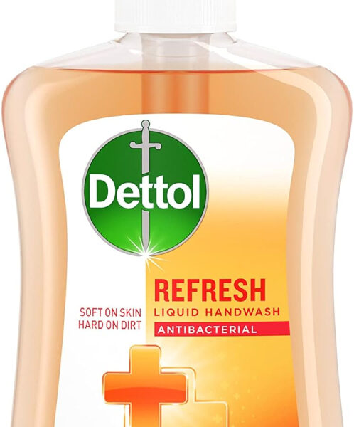 Dettol Moisture Anti Hand Wash Soap Dispensing Pump, 250 ml, Grapefruit, 1 Count