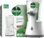 Dettol Hand Soap Automatic Soap Dispenser No Touch With Refill Moisturizing Aloe Vera