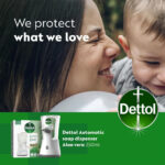 Dettol Hand Soap Automatic Soap Dispenser No Touch With Refill Moisturizing Aloe Vera - Image 7