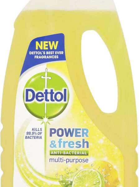 Dettol Power and Fresh Floor Cleaner Lemon, 1L
