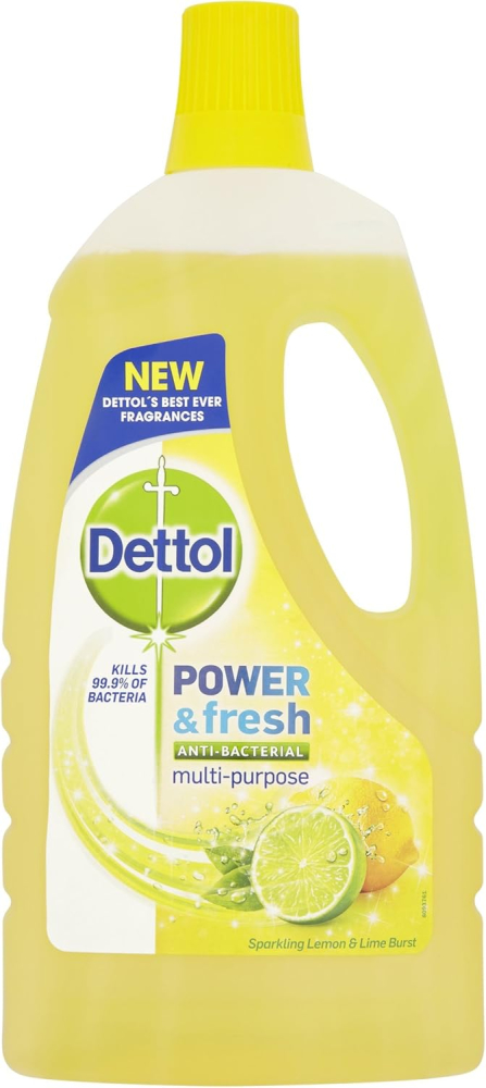 Dettol Power and Fresh Floor Cleaner Lemon, 1L