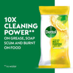 Dettol Biodegradable Antibacterial Multi-Purpose Cleaning Disinfectant Wipes, Citrus Zest Fragrance, 50 Wipes - Image 15
