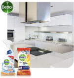 Dettol Power and Pure Kitchen Cleaner Spray 1 Litre, Pack of 4 - Image 5