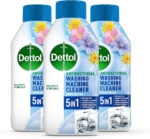 Dettol Washing Machine Descaler (Pack of 3) | Spring Blossom | 750ML | Multipack | 3 X 250ml | Antibacterial Cleaner, Disinfectant, Laundry