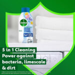 Dettol Washing Machine Descaler (Pack of 3) | Spring Blossom | 750ML | Multipack | 3 X 250ml | Antibacterial Cleaner, Disinfectant, Laundry - Image 7