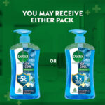Dettol Icy Cool Body Wash, Shower Gel with Salicylic Acid, Menthol Fresh, 500ml Pump Dispenser - Image 6