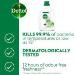 Dettol Sensitive Laundry Cleanser, Antibacterial, Dermatologically Tested 1.5L Pack of 2 - Image 8
