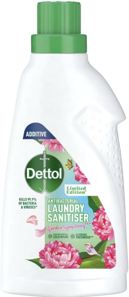 Dettol Antibacterial Laundry Sanitiser Spring Blossom, 750ml - Freshness and Protection in Every Wash!