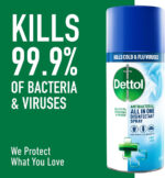 Dettol All-in-One Disinfectant Spray Crisp Linen, 400 ml, Pack of 6 - Image 3
