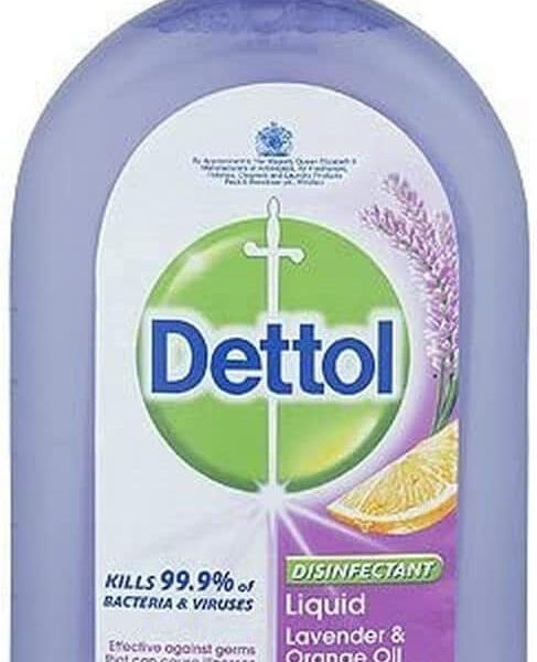 Dettol Disinfectant Liquid Oil - 500 ml (Lavander and Orange)