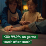 Dettol Protect 24, Multi-surface Antibacterial Disinfectant Wipes, Ocean Fresh, Pack of 50 Wipes x 3 - Image 3