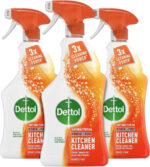 Dettol Power and Pure Advance Kitchen Spray 750ml, Pack of 3