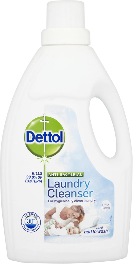 Dettol Laundry Cleanser Fresh Cotton, 1L