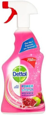 Dettol Power and Fresh Multi-Purpose Pomegranate Cleaner, 750 ml