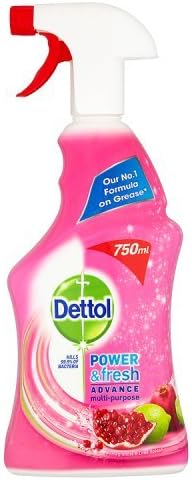 Dettol Power and Fresh Multi-Purpose Pomegranate Cleaner, 750 ml