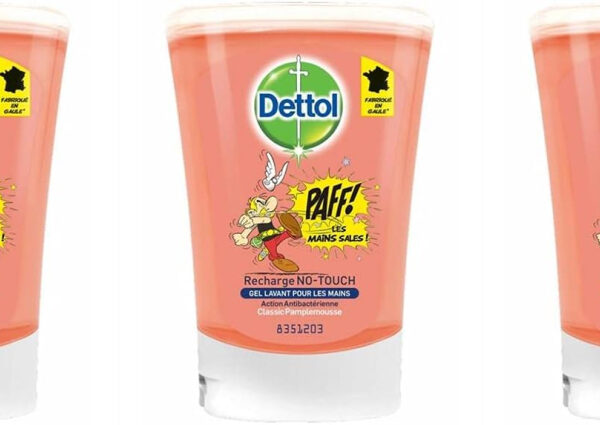 DETTOL Set of 3 Soap Refills for No Touch Classic Grapefruit Dispenser 250 ml