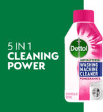 Dettol Antibacterial Washing Machine Cleaner, Pomegranate, Multipack of 3 X 250ml, Total of 750ml, Deep Clean, Limescale Remover, Removes Odours, Antibacterial, Disinfectant, Laundry - Image 2
