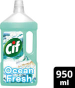 Cif Ocean Floor Cleaner against stubborn dirt for cleaning linoleum, vinyl and ceramic tiles 950 ml - Image 2