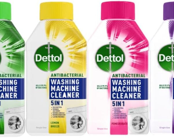 Dettol - Washing Machine Cleaner 250ml - One of Each - Original + Lemon + Lavender + Pomegranate