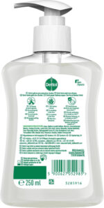 Dettol 3028287 250ml – Soap (Skin, Liquid Soap, Aloe Vera, Antibacterial, Moisturising, Vitamin E, 250 ml) - Image 6