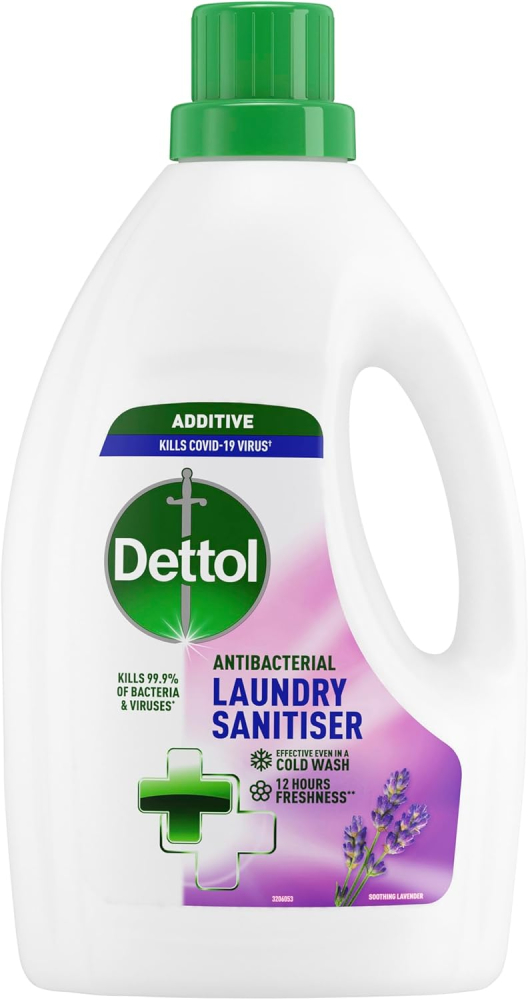 Dettol Laundry Sanitiser Lavender 2.5L (Packing may vary).