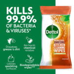 Dettol Power and Pure Kitchen 70 Wipes (Pack of 4) - Image 7
