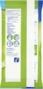 Dettol Power & Fresh Cleaning Wipes Green Apple, 32 Wipes - Image 2