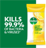 Dettol Multipurpose Wipes Citrus, 1.5 kg - Image 6